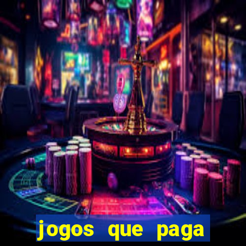 jogos que paga dinheiro de verdade no pix